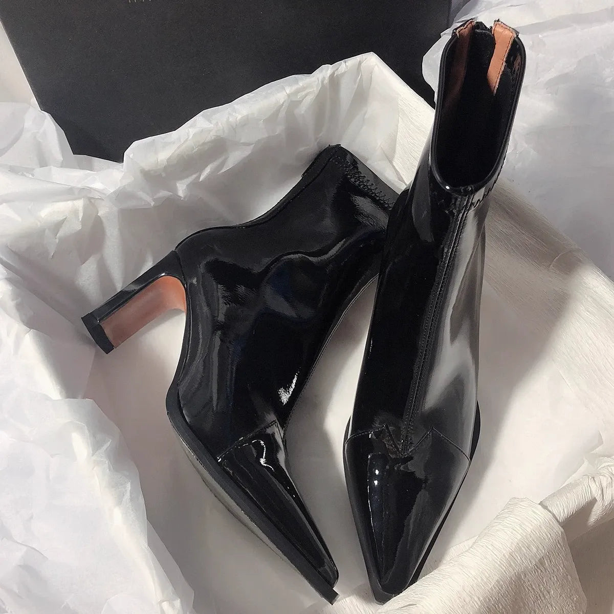 KalonBd High heel slim boots