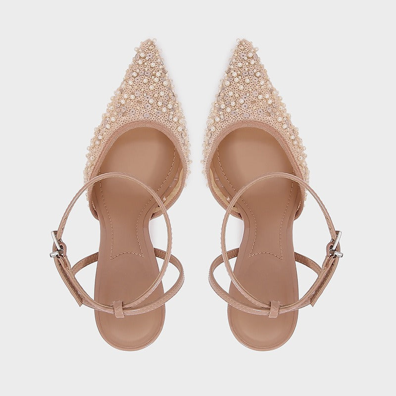 KalonBd Mesh Pointed High Heel - KALONBD.COM