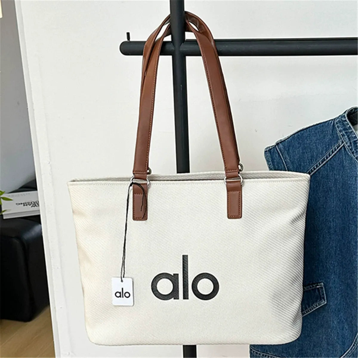 KalonBd Alo casual bag tote bag-White (pre-book)
