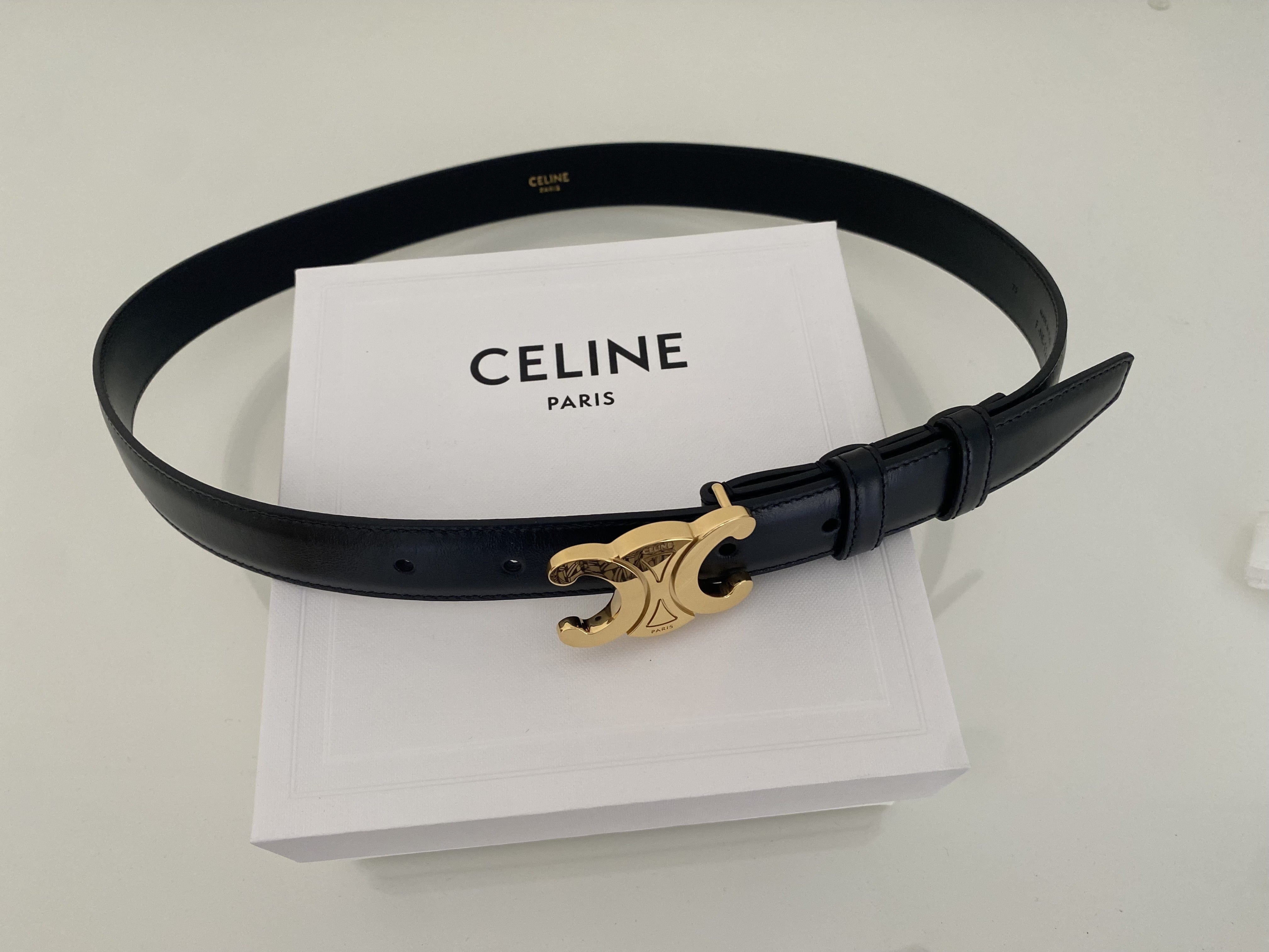 KalonBD CC genuine leather belt-Black(Pre-book) - KALONBD.COM