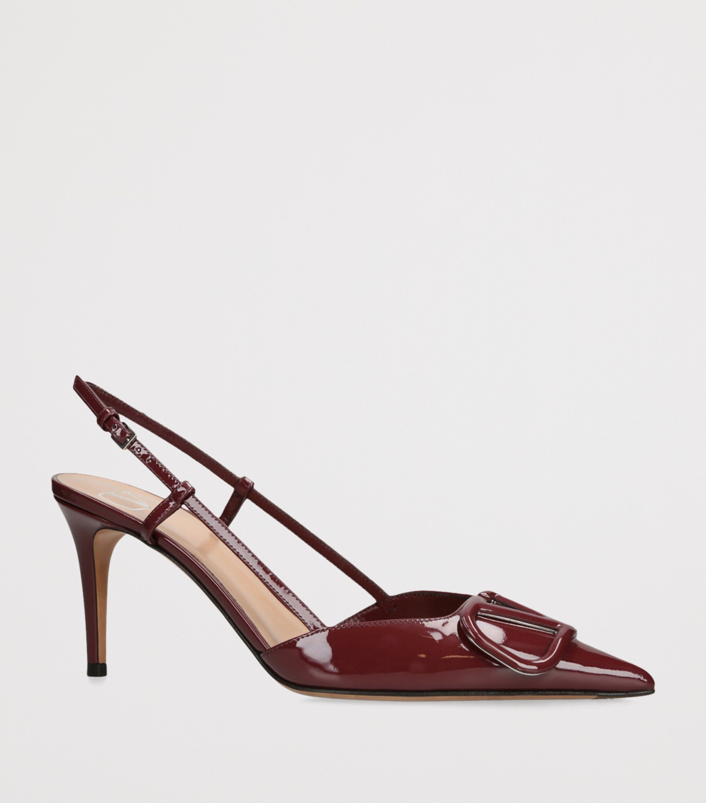 KalonBd pointed Kanglida V-brand heels-Burgundy(Pre-book) - KALONBD.COM