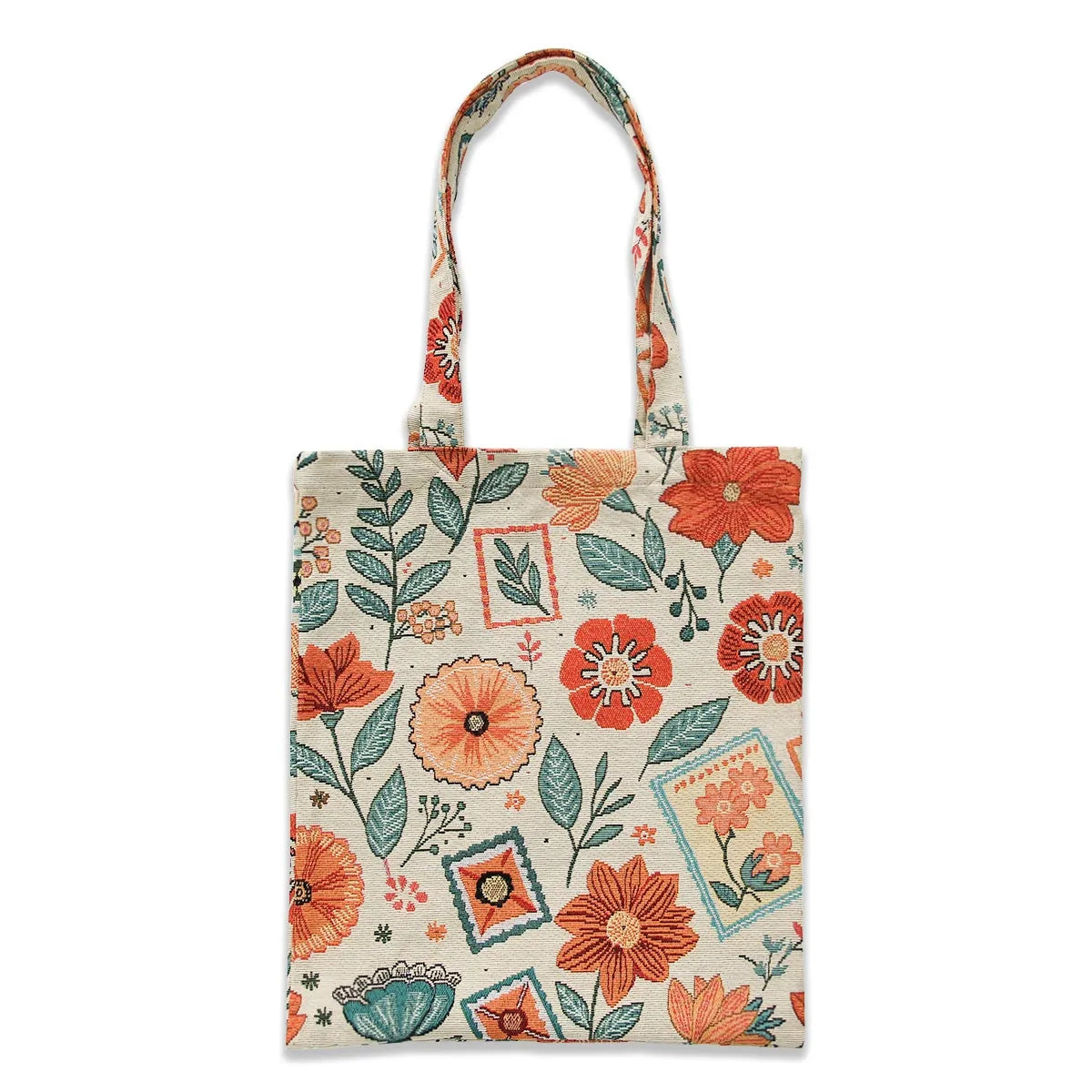 Kalonbd Orange flowers tote bag (pre-book)