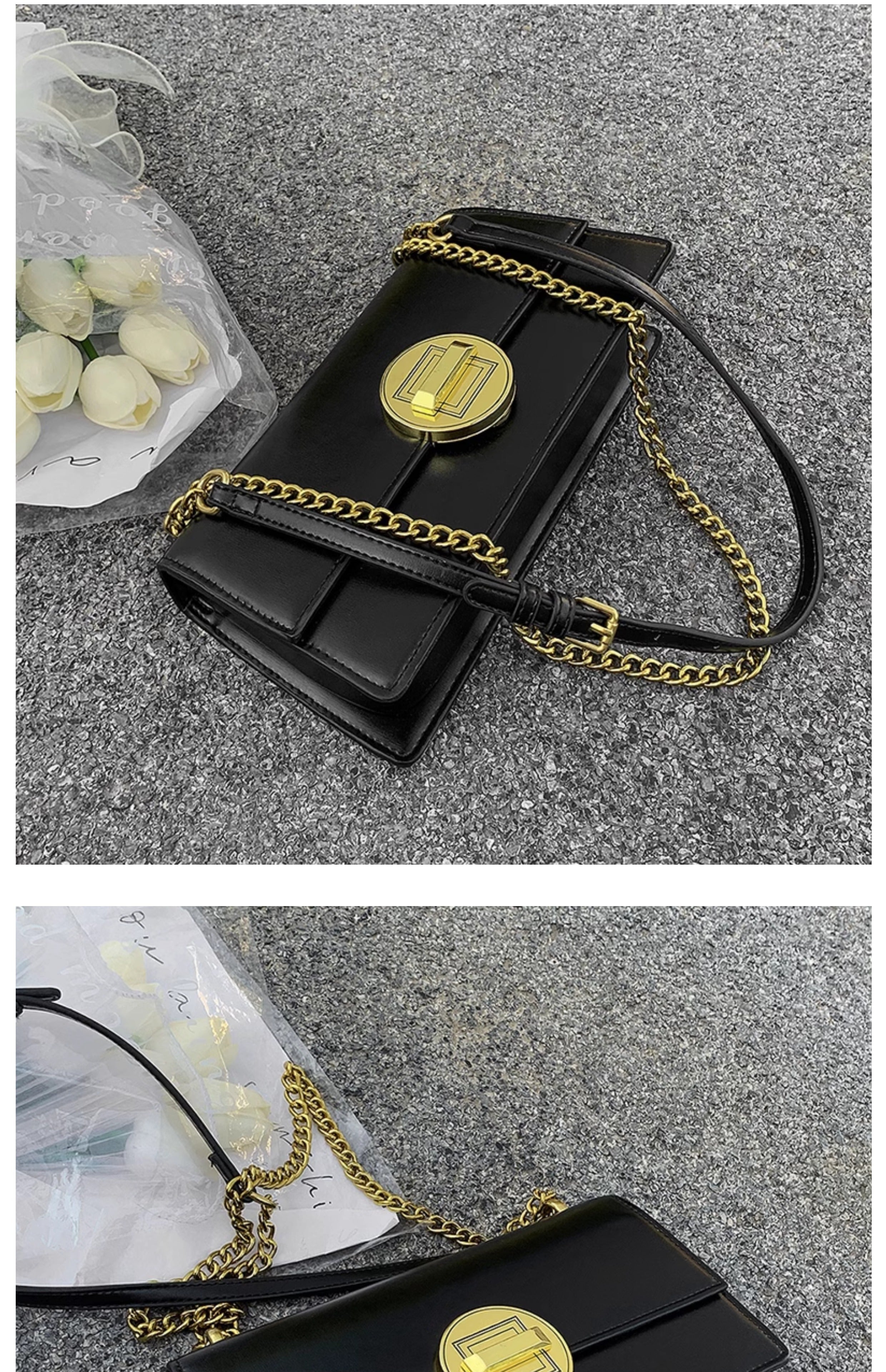 Kalonbd Retro Baguette Shoulder Bag - KALONBD.COM