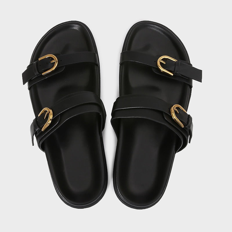 KalonBd versatile ZAR* slipper- Black(pre-book) - KALONBD.COM