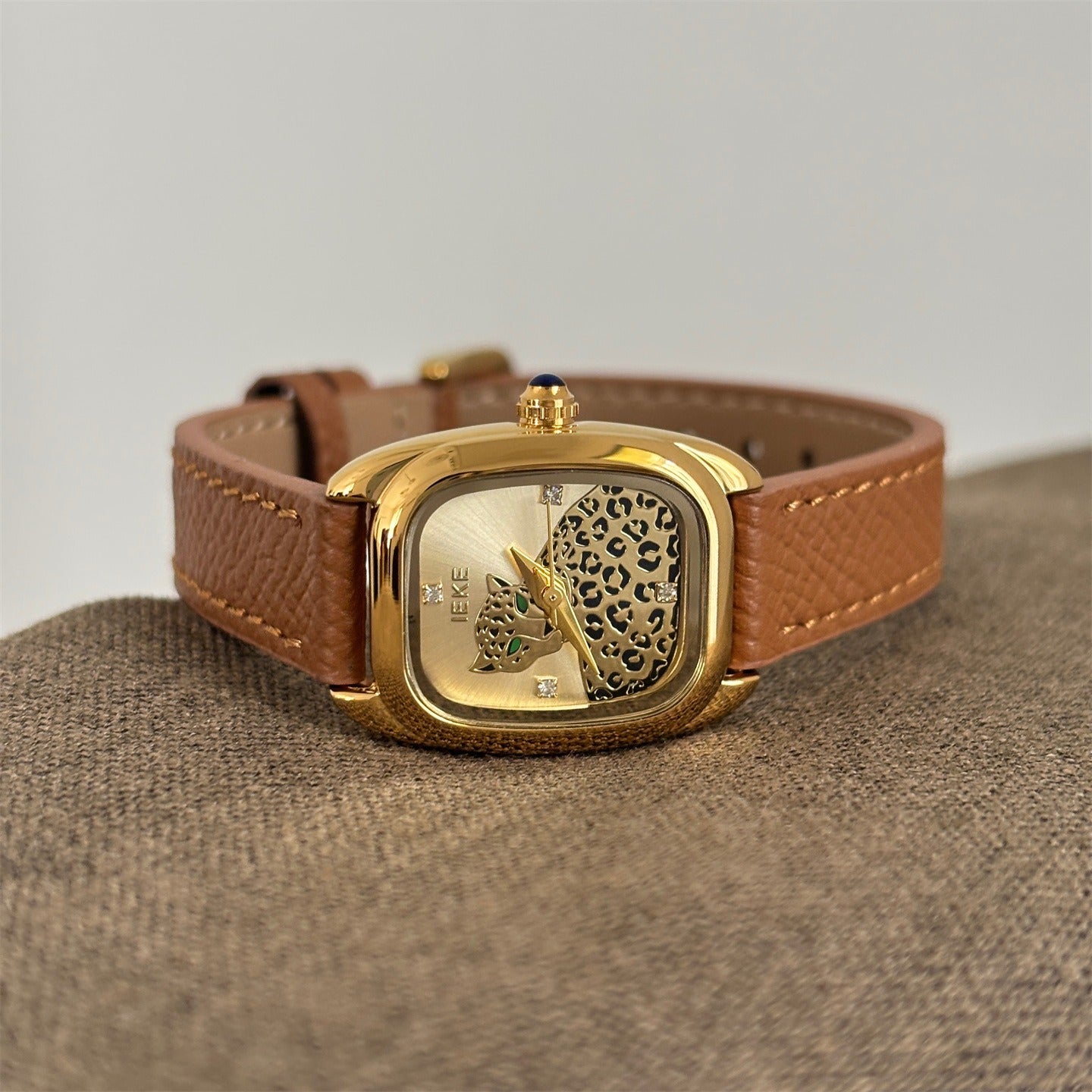 Kalonbd tiger fashionable  leather belt watch(pre-book)