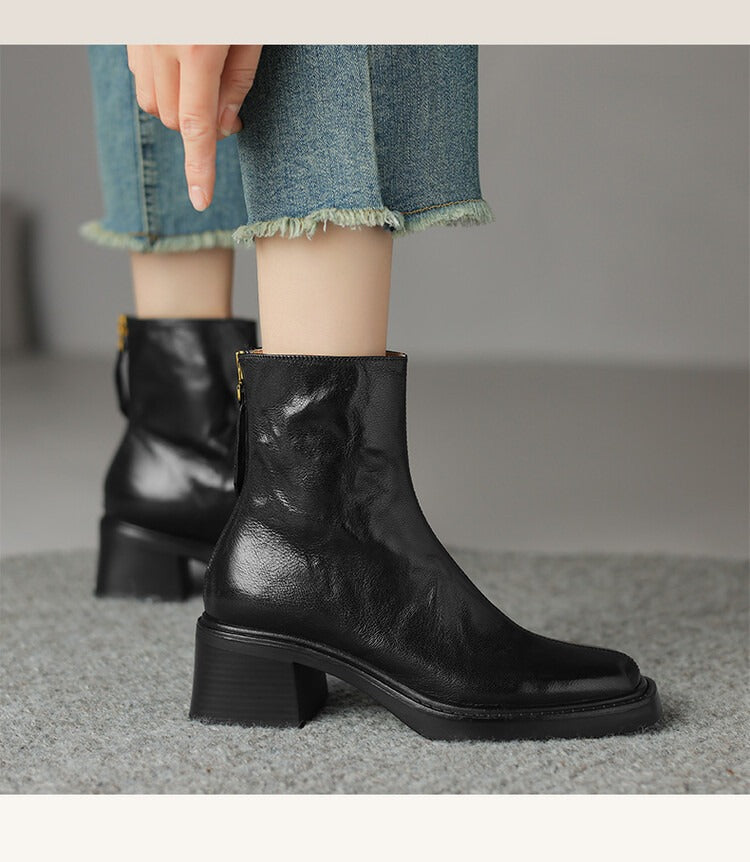 KalonBd French retro Martin boots(pre-book)