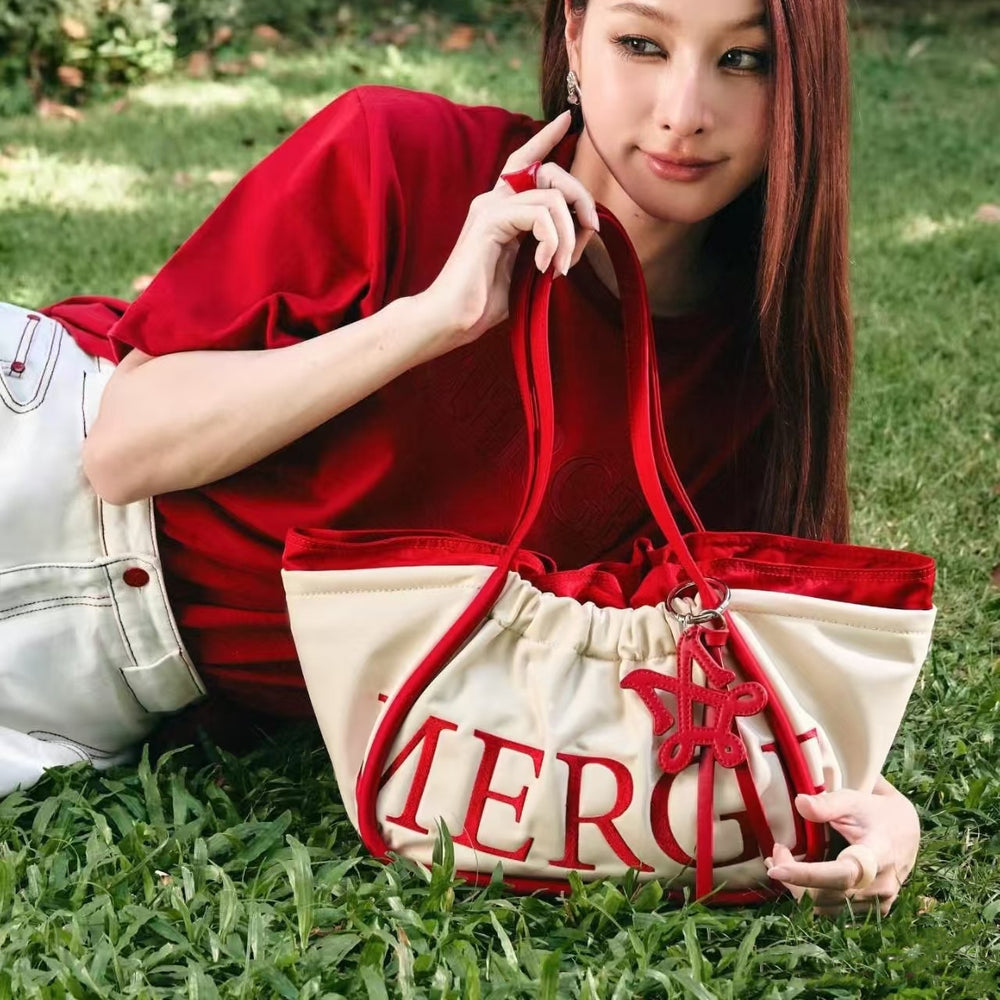 KalonBd MERGE Shoulder Handbag-White(Pre-book) - KALONBD.COM