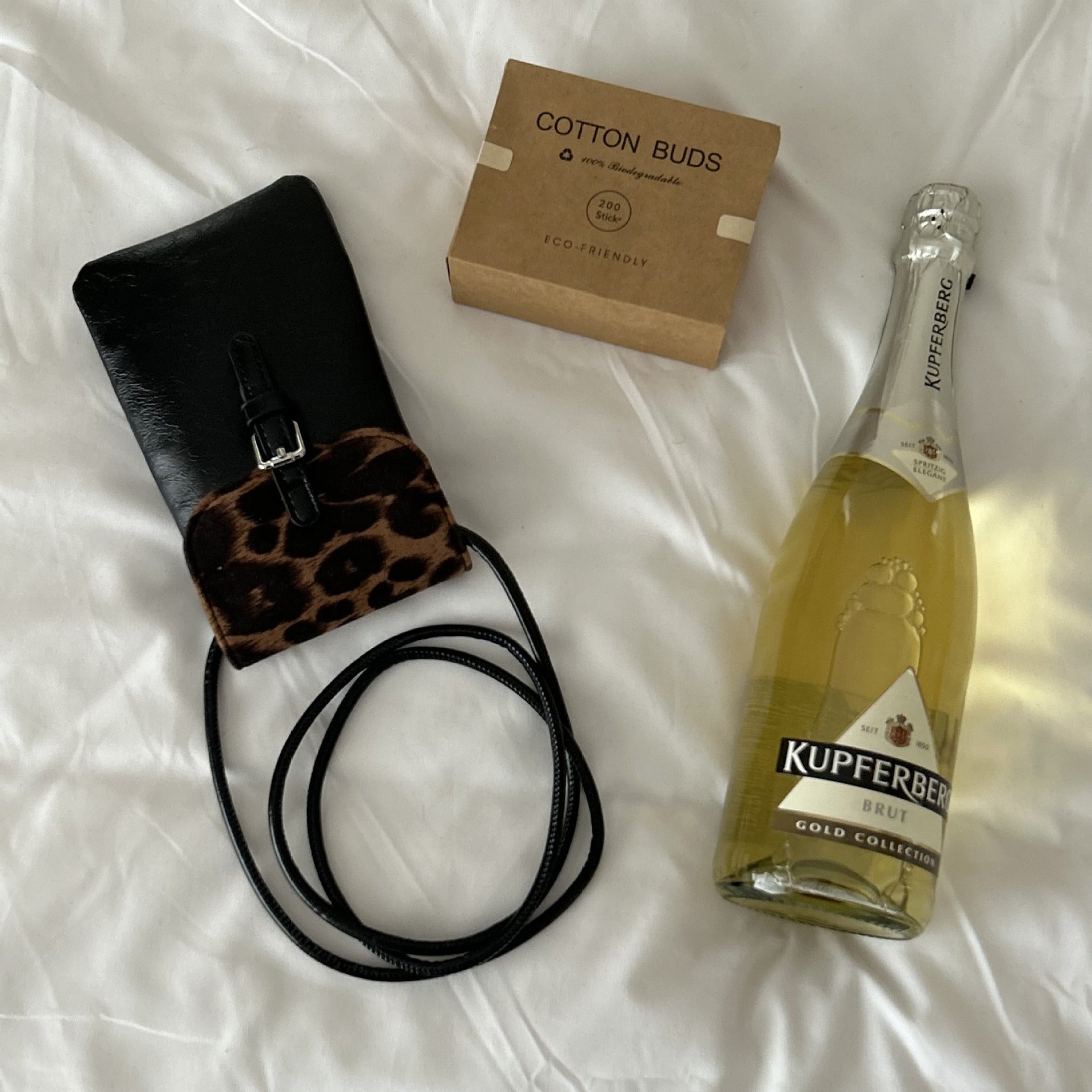 Kalonbd leopard print mobile phone bag (pre-book)