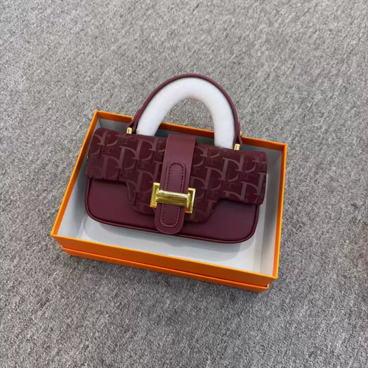 Kalonbd Versatile Fashionable Bags-Brick Red(Pre-book)