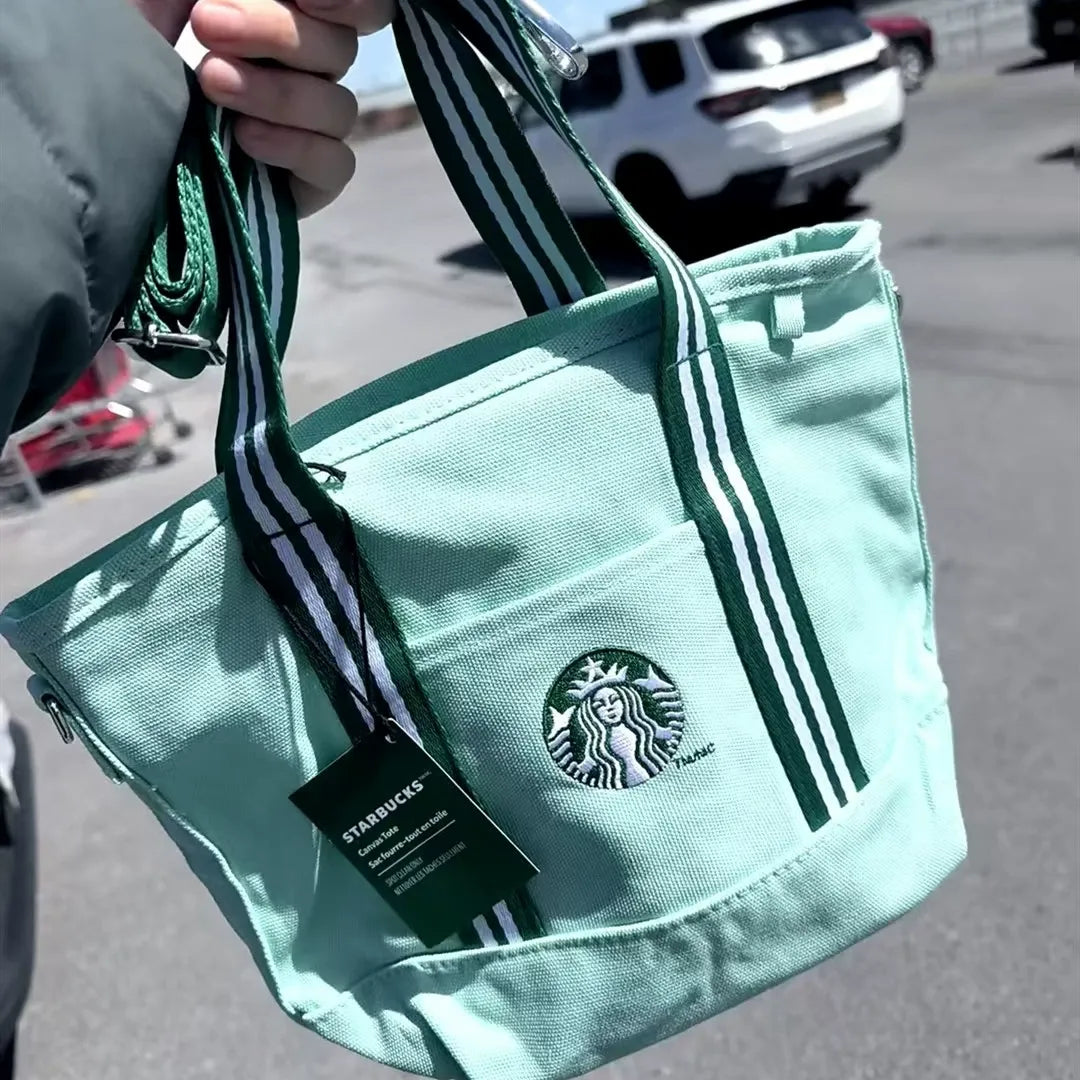 American Starbucks Canvas Tote Bag(Pre-book)