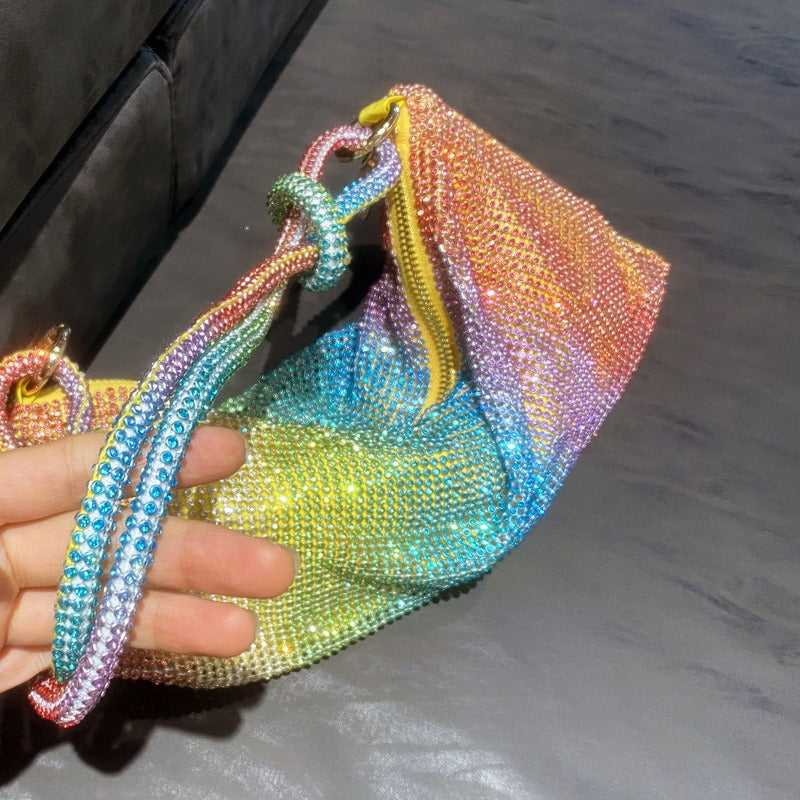 KalonBd Full Rhinestone Handbag- Multicolor(Pre-book) - KALONBD.COM
