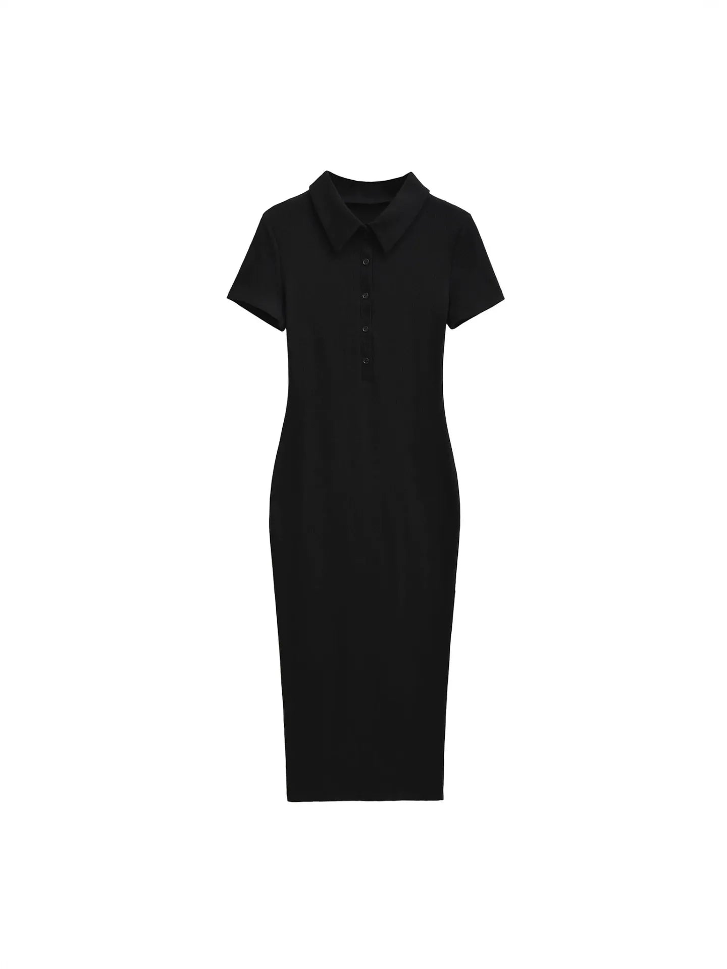 KalonBd Knitted Polo Dress - KALONBD.COM