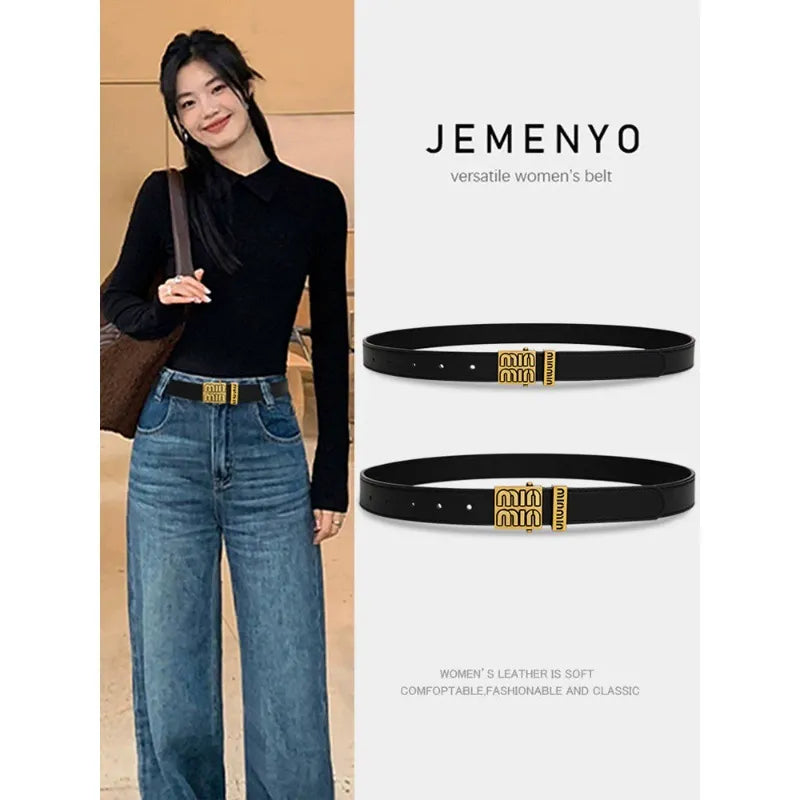 Trendy High-End Design Black Belt(Pre-book) - KALONBD.COM