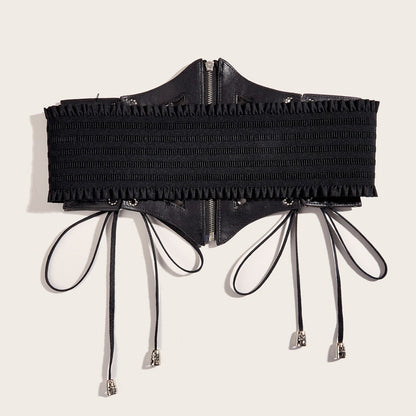 Korean elastic wide Belt