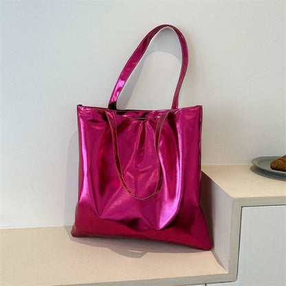 street style laser tote bag