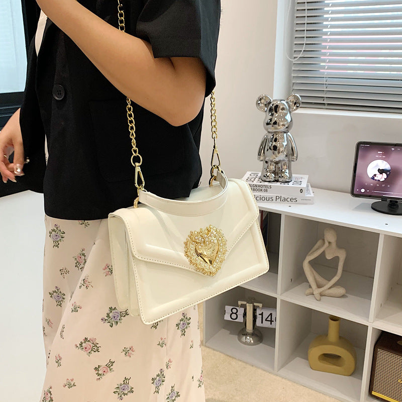 crossbody retro square handbag - KALONBD.COM
