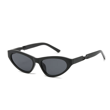 french cat eye exclusive sunglass Black