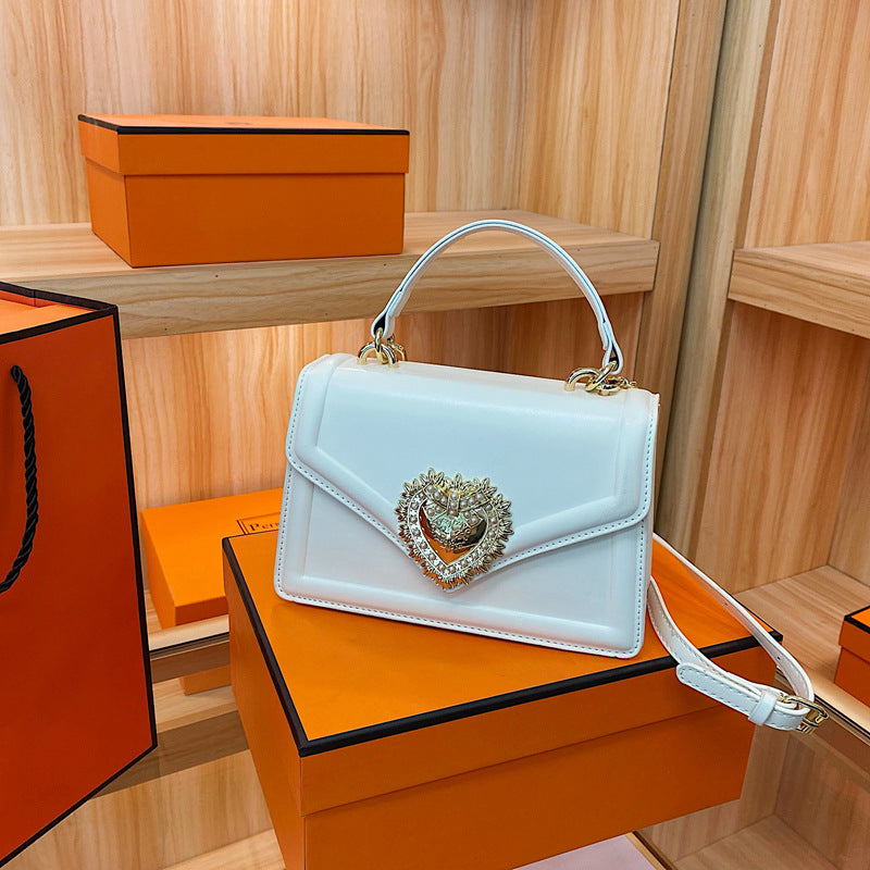 crossbody retro square handbag - KALONBD.COM