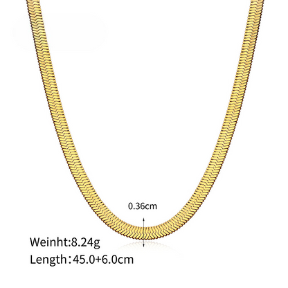 KalonBd Elegant gold-plated necklace.