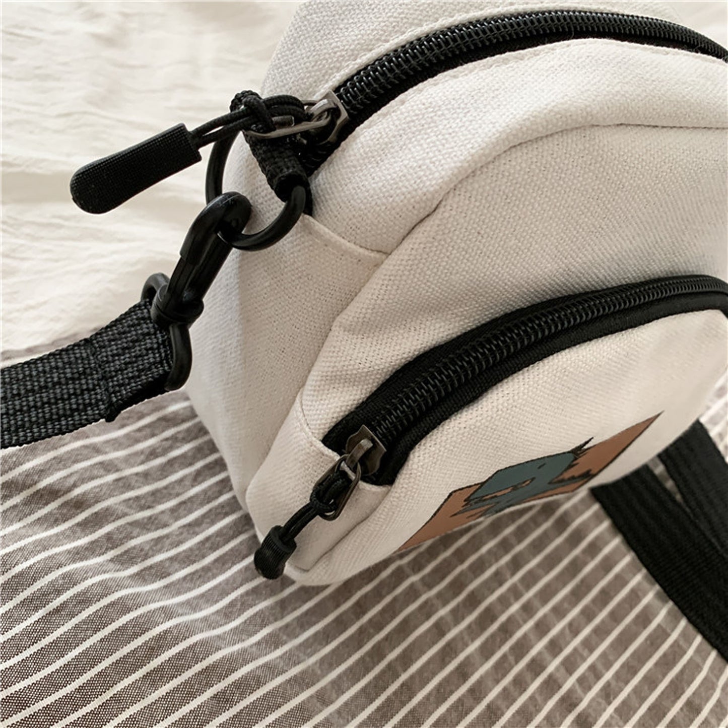 crossbody mini bag | white