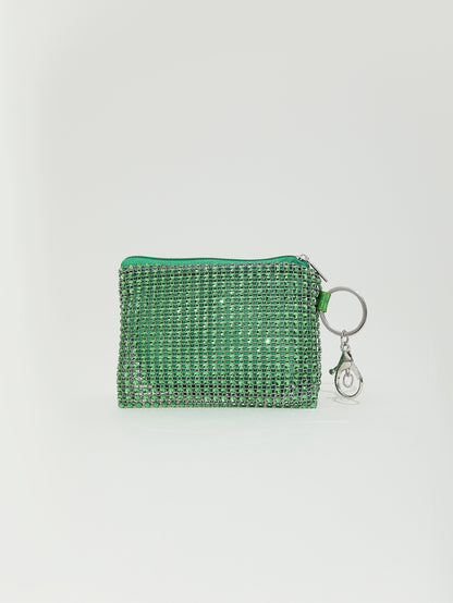 shiny rhinestone coin purse