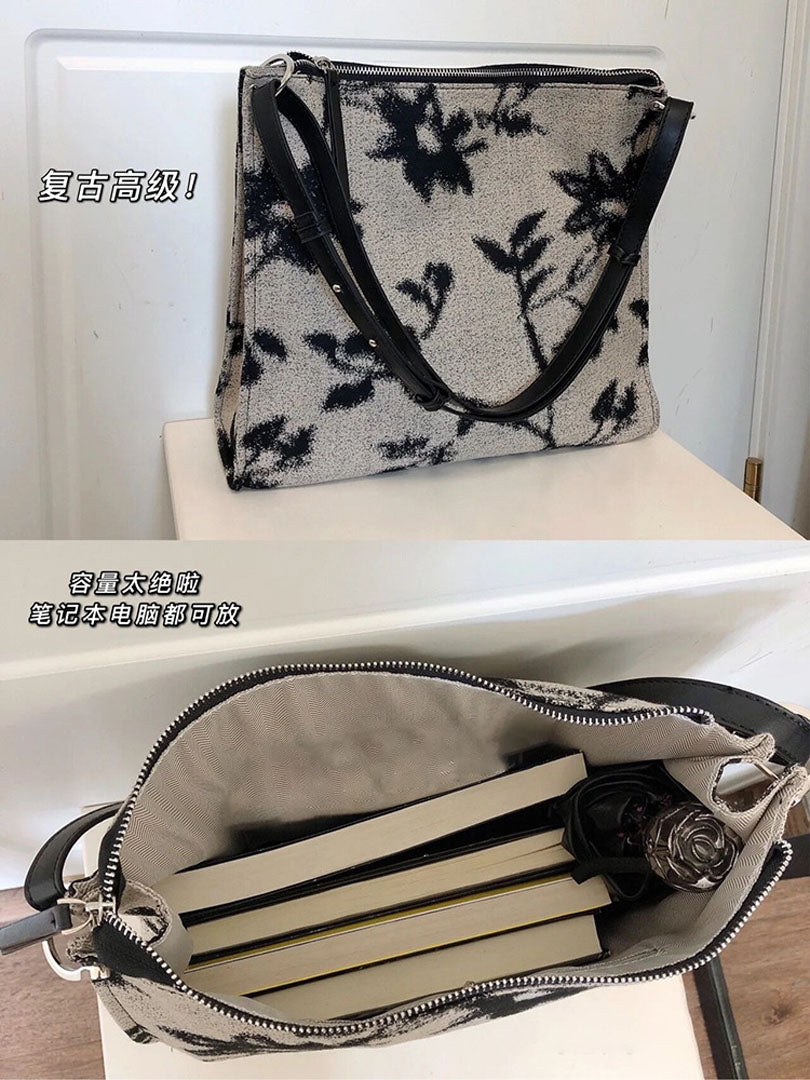 Jacquard fabric tote bag - KALONBD.COM
