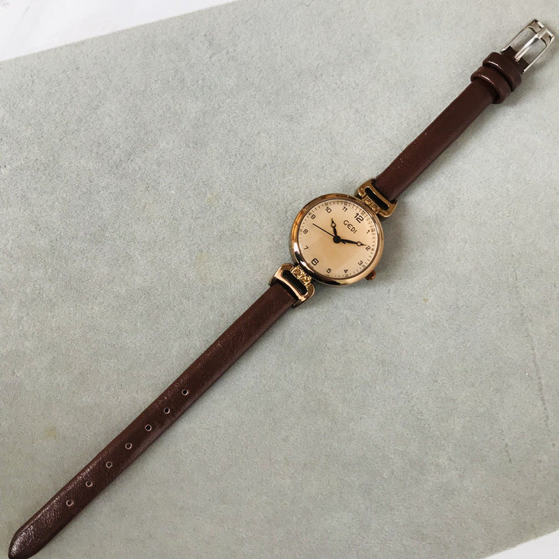 retro art small dial watch (pre-book) - KALONBD.COM
