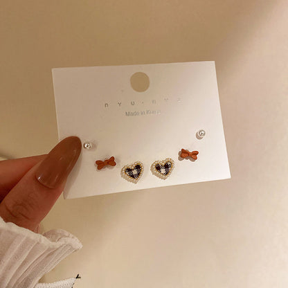 exquisite 6 pieces earring sets