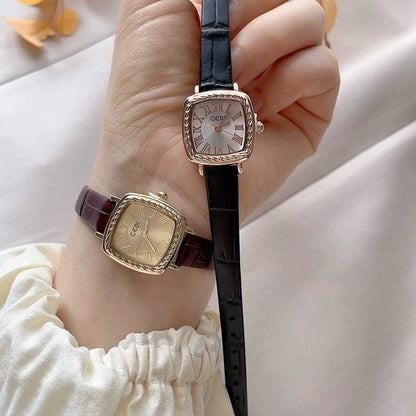 Small Square Belt Watch